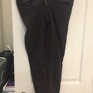 Dark purple jeggins AE size 10